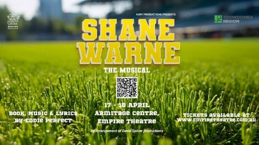 Shane Warne The Musical show poster