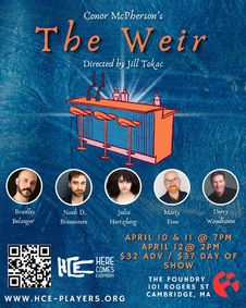 Conor McPherson's The Weir show poster