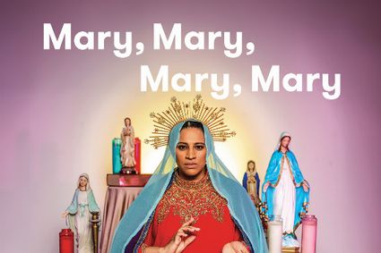 Mary, Mary, Mary, Mary show poster