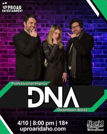Professional Improv Comedy Show at Liquid Laughs Underground! DNA
