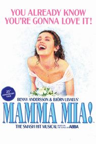 MAMMA MIA! show poster
