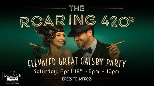 The Roaring 420's: Great Gatsby Party show poster