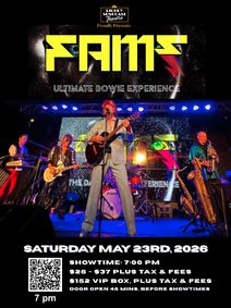 Fame: The Ultimate Davis Bowie Tribute show poster