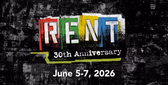 RENT show poster