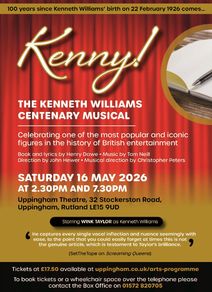 Kenny! – The Kenneth Williams Centenary Musical