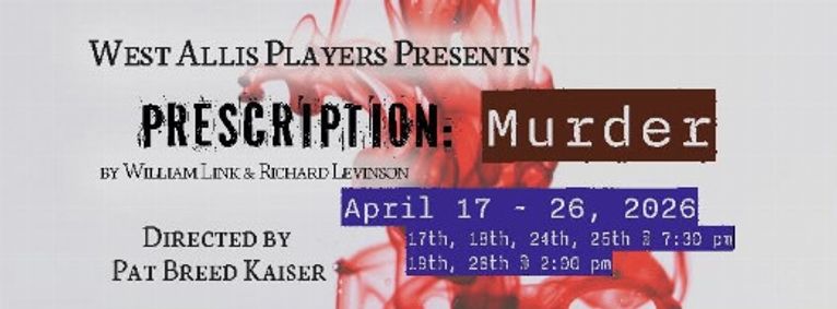 Prescription: Murder show poster