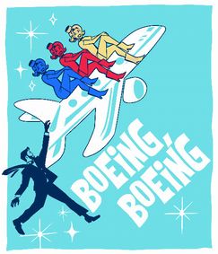 Boeing Boeing show poster