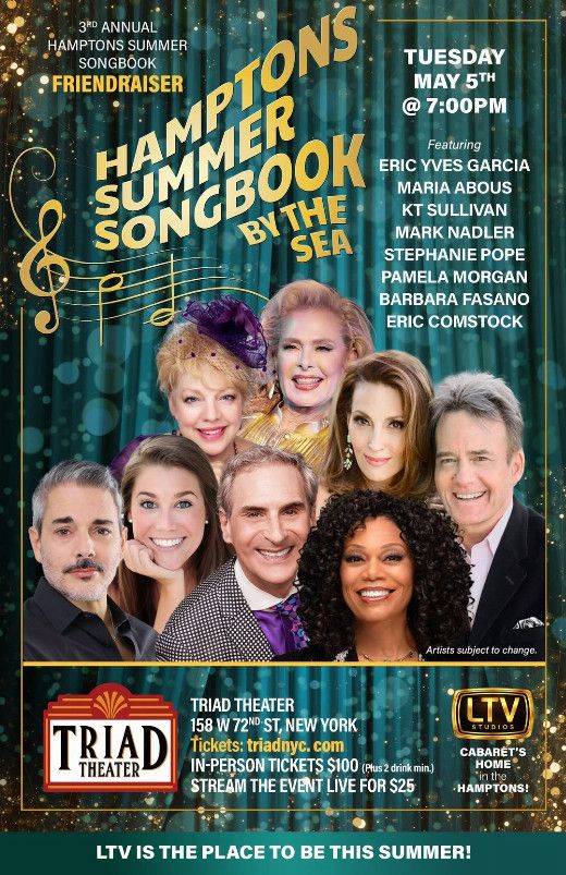 The 3rd Annual NYC Hamptons Summer Songbook By the Sea “Friendraiser” 