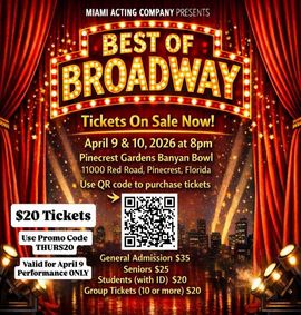 Best of Broadway show poster