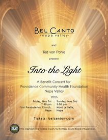 Bel Canto presents Into the Light - a Benefit Concert featuring the Rutter Requiem