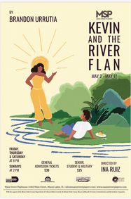 Kevin and the River Flan show poster