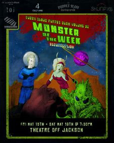 Fussy Cloud Puppet Slam Vol 30: Monster of the Week: Resurrection show poster