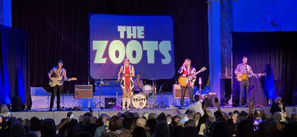 The Zoots performing at Whitney Music Festival show poster