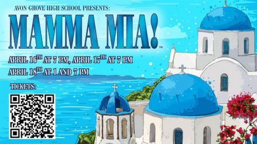 Mamma Mia show poster