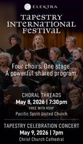 Tapestry Celebration Concert show poster