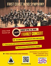 First Coast Wind Symphony Presents: SALUTE TO AMERICA 250