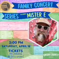 Family Concert Series:   Mister E - Children's Songwriter and Performer in Cleveland