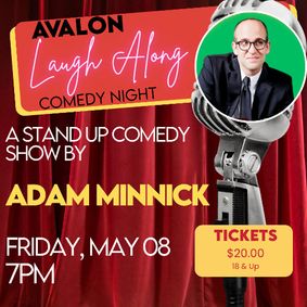 Laugh Along Comedy Night featuring… ADAM MINNICK show poster