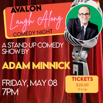 Laugh Along Comedy Night featuring… ADAM MINNICK