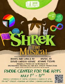 Shrek the Musical show poster