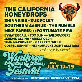 Winthrop Rhythm and Blues Festival show poster