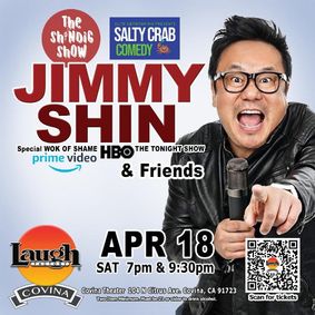 Shindig Show and Salty Crab Comedy - Presents - Paul Rodriguez - Headliner, Jimmy Shin. show poster