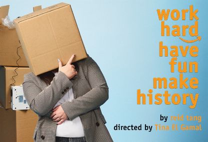 WORK HARD HAVE FUN MAKE HISTORY show poster