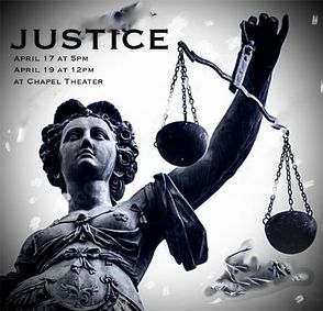 Justice show poster