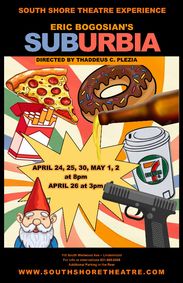 Eric Bogosian's SubUrbia show poster