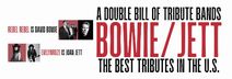 BOWIE/JETT TRIBUTE BANDS – Double Bill Show, Sat May 9, 7:30pm
