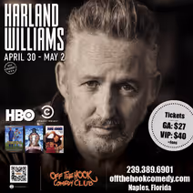 Comedian Harland Williams Live In Naples, Florida!