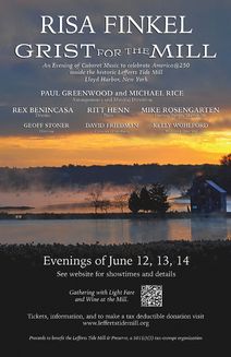 Risa Finkel: Grist for the Mill