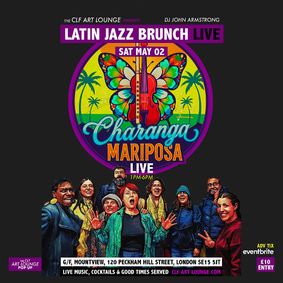 Latin Jazz Brunch Live with Charanga Mariposa (Live) + DJ John Armstrong show poster