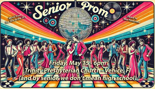 'Senior' Prom show poster