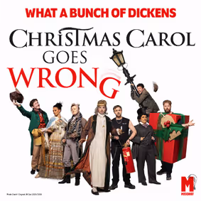 Christmas Carol Goes Wrong show poster