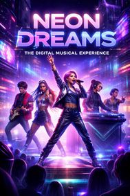 Neon Dreams: The Digital Musical Experience show poster