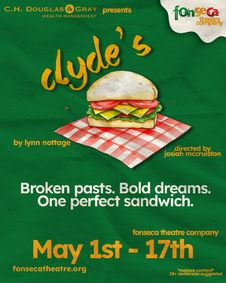 Clyde's by Lynn Nottage, A Pulitzer Prize Winning Stageplay show poster