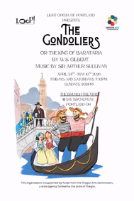 The Gondoliers show poster
