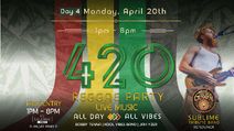420 Reggae Party - April 20, 2026