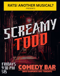 SCREAMY TODD: An Improvised Revenge Musical