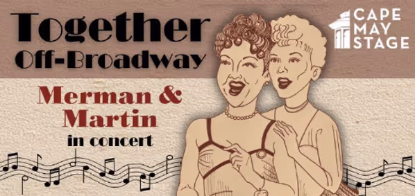 Together Off-Broadway: Merman & Martin in Concert show poster