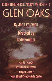 Glen Oaks show poster