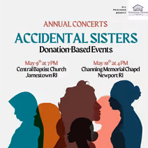 'About Time' - an A Capella concert by the Accidental Sisters