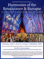 Harmonies of the Renaissance and Baroque An Evening of Sacred Choral Music in Connecticut