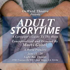 OnWord Theatre Presents Adult Storytime show poster