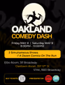 Oakland Comedy Dash (OCD) at STAK Space - Fri May 8 2026 in San Francisco / Bay Area