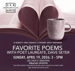APRIL 19TH, 2026: Favorite Poems with Dave Seter show poster