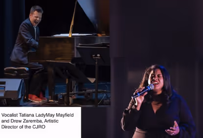 CO Jazz Rep Orchestra - Jazz Organ Blues with vocalist Tatiana LadyMay Mayfield show poster