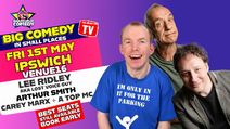 RISBY VILLAGE Big Comedy ClubNighy With Lost Voice Guy , Arthur Smith and CArey Marx On May 01, 2026