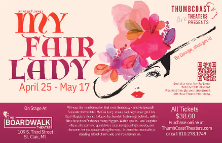 My Fair Lady show poster